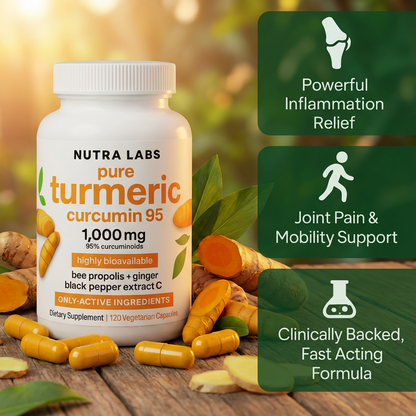 Nutra Labs™ Curcumin (1,000 mg) Brain Support