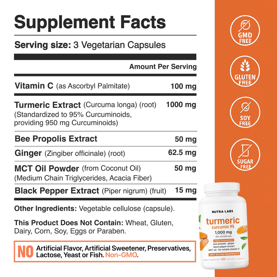 Nutra Labs™ Turmeric Curcumin 95