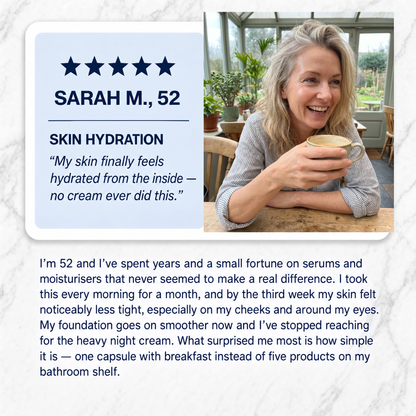The Research-Backed Skin Hydration Molecule — 200mg Hyaluronic Acid